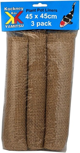 Hessian pot liners 45cm - pot, x